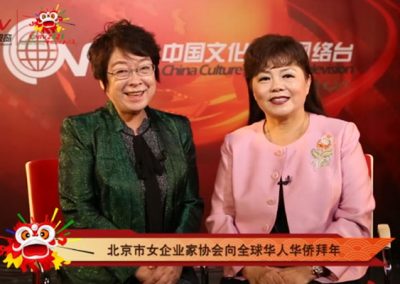 北京市女企业家协会会长安钟岩携会员 祝福姐妹们 新春快乐 锦绣年华