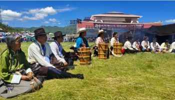 甘南碌曲举行游牧文化展演活动