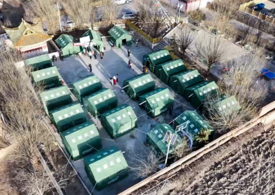 【聚焦迭部县5.5级地震灾后安置现场】让希望在高原寒冬里生生不息